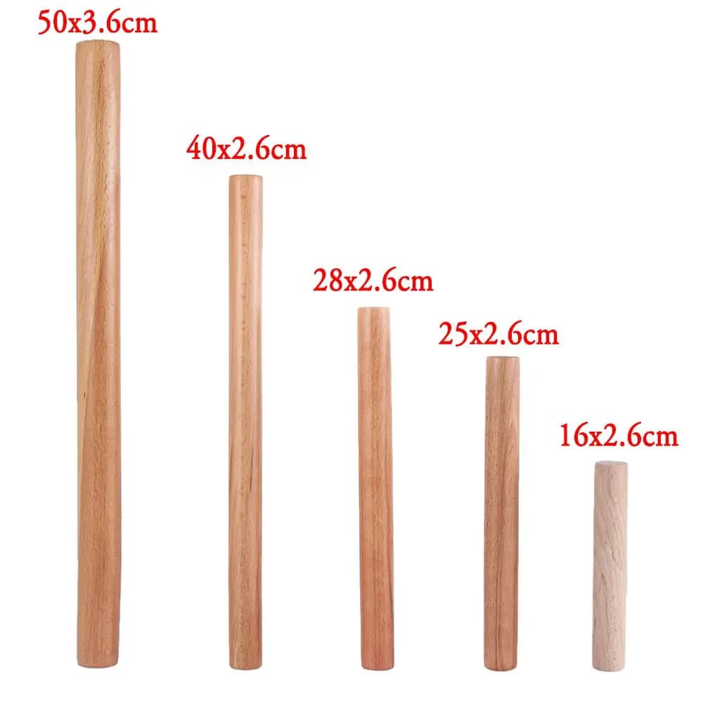 Rouleau à pâtisserie en bois Durable