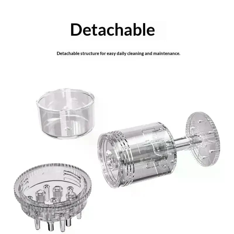 Brosse Applicatrice de Gel Capillaire et Huile, Peigne de Massage pour Soin des Cheveux, Outil Spécial pour Mousse Capillaire, Mini Brosse de Massage du Cuir Chevelu