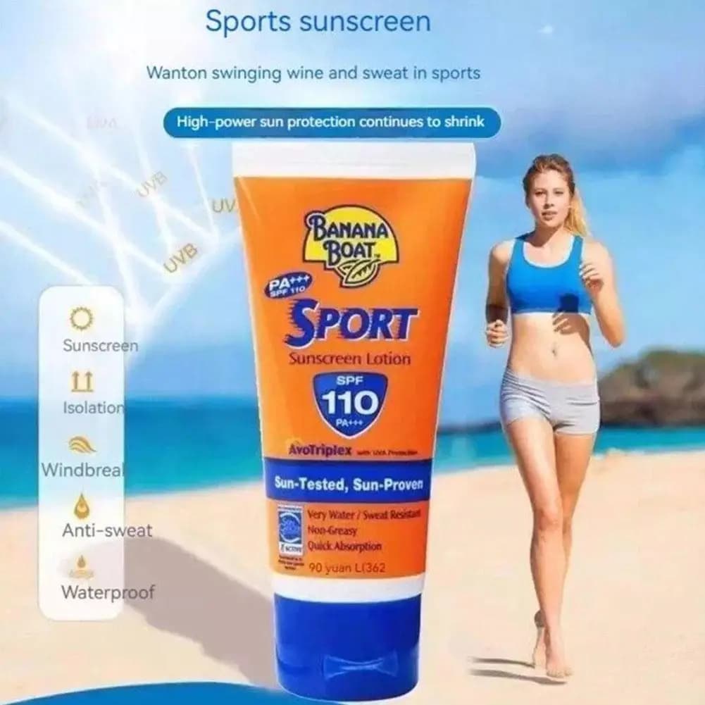 Crème solaire de Protection UV pour Sports de plein air SPF50/SPF110, imperméable, résistant à la sueur, contrôle de l'huile, hydratant, corps du visage longue durée