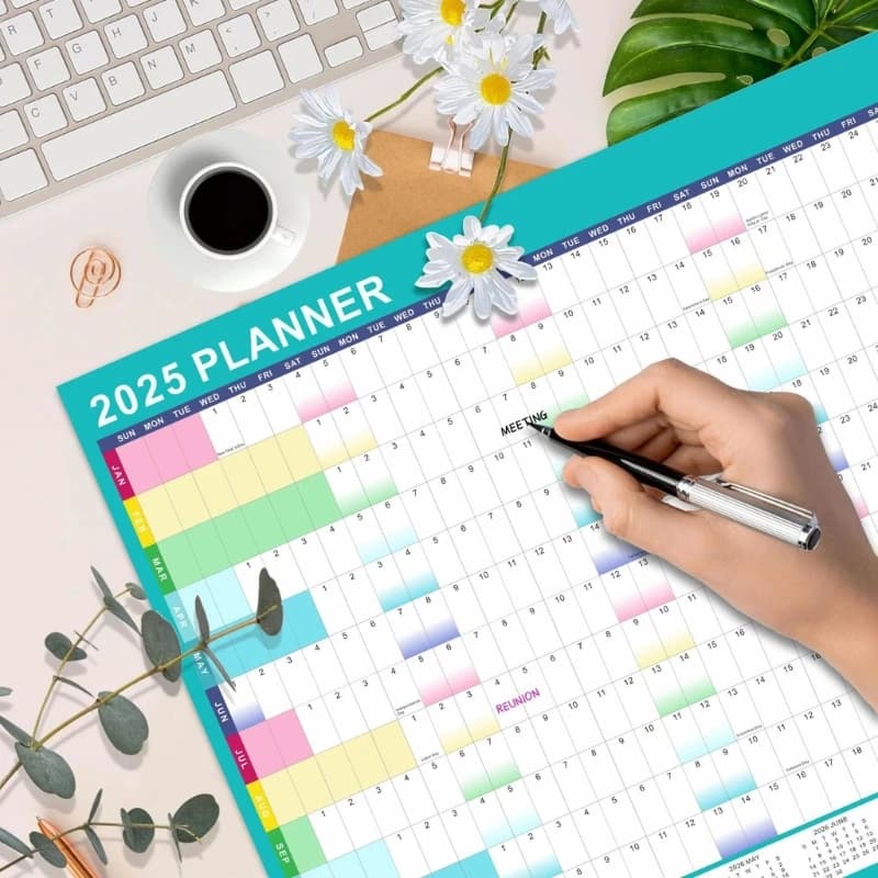Calendrier annuel 2025