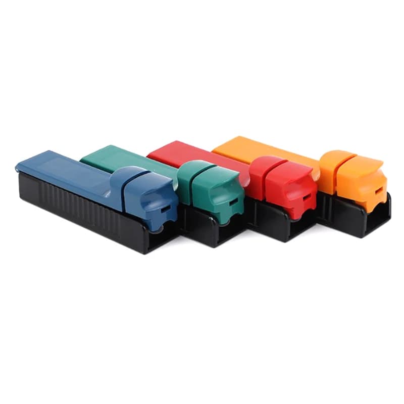 Filtre à fumée multicolore en plastique, traction de tabac, cadeau rempli à la main pour hommes, Machine à rouler, accessoires de fumée