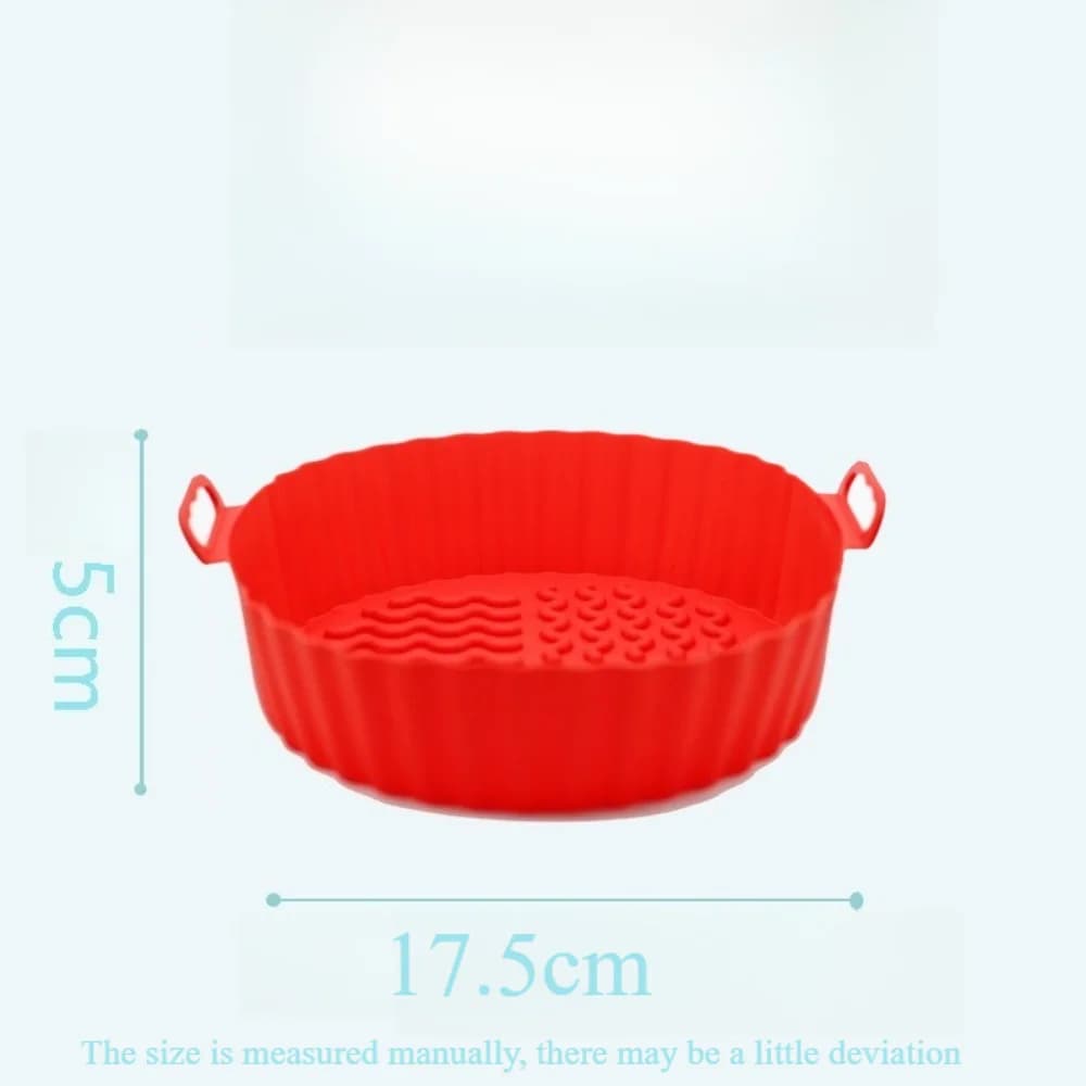 Gadgets de cuisine, revêtement rond en Silicone pour friteuse à Air