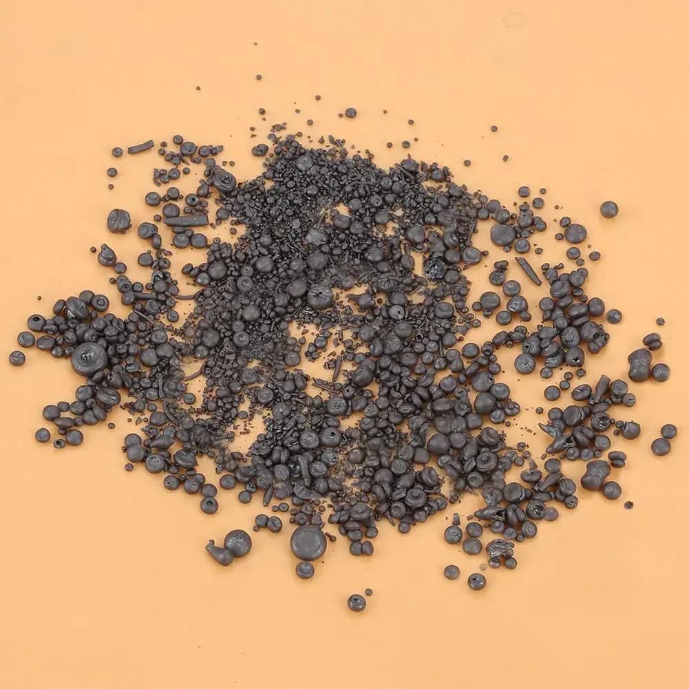 10g / 0.4oz haute pureté 99.99% grumeaux de sélénium 9.99% éléments Se petits grumeaux en métal emballage de sac d'échantillon Commercial haute pureté