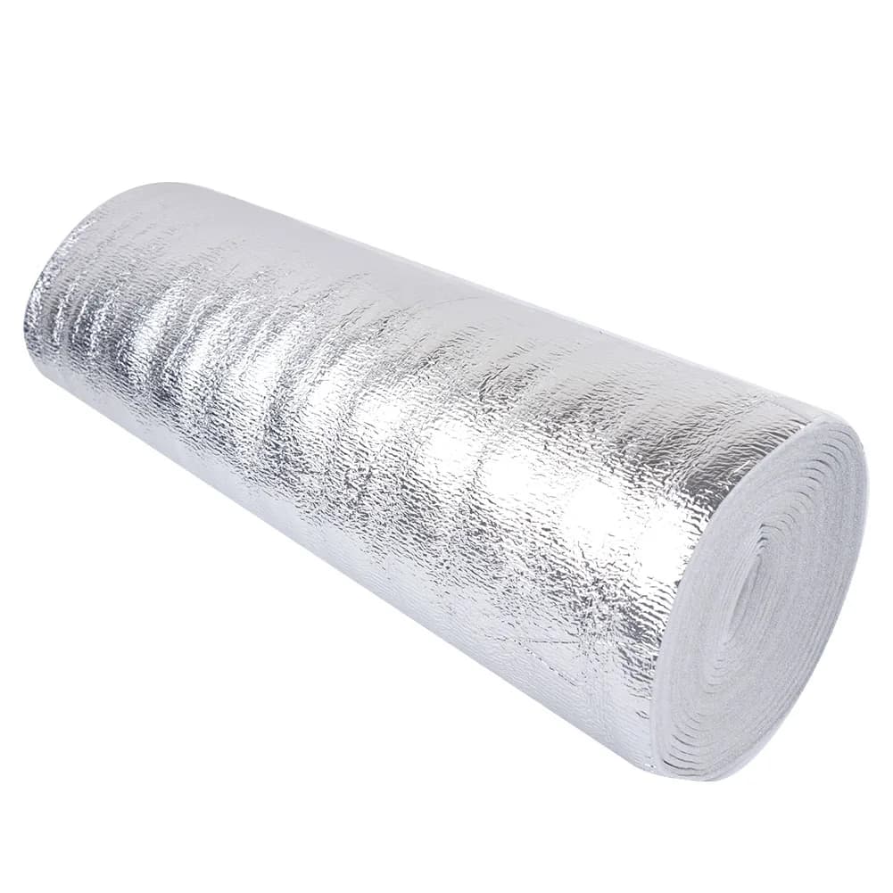 Feuille d'isolation thermique murale, 1 rouleau, feuilles d'aluminium réfléchissantes pour radiateur, Films d'isolation thermique, décoration de la maison