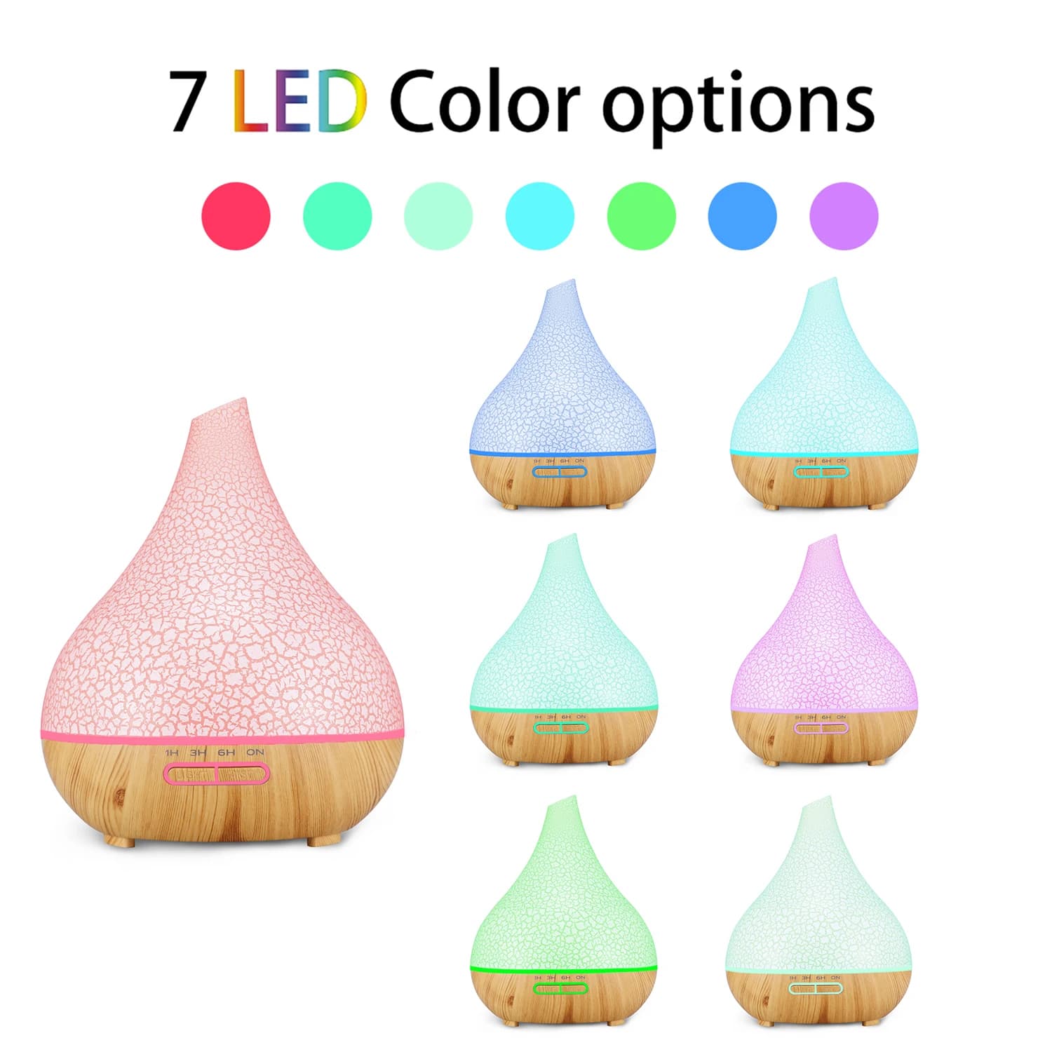 Tuya WiFi humidificateur intelligent diffuseur d'huile essentielle aromathérapie humidificateurs d'air à ultrasons diffuseur d'arôme fonctionne avec Google Home