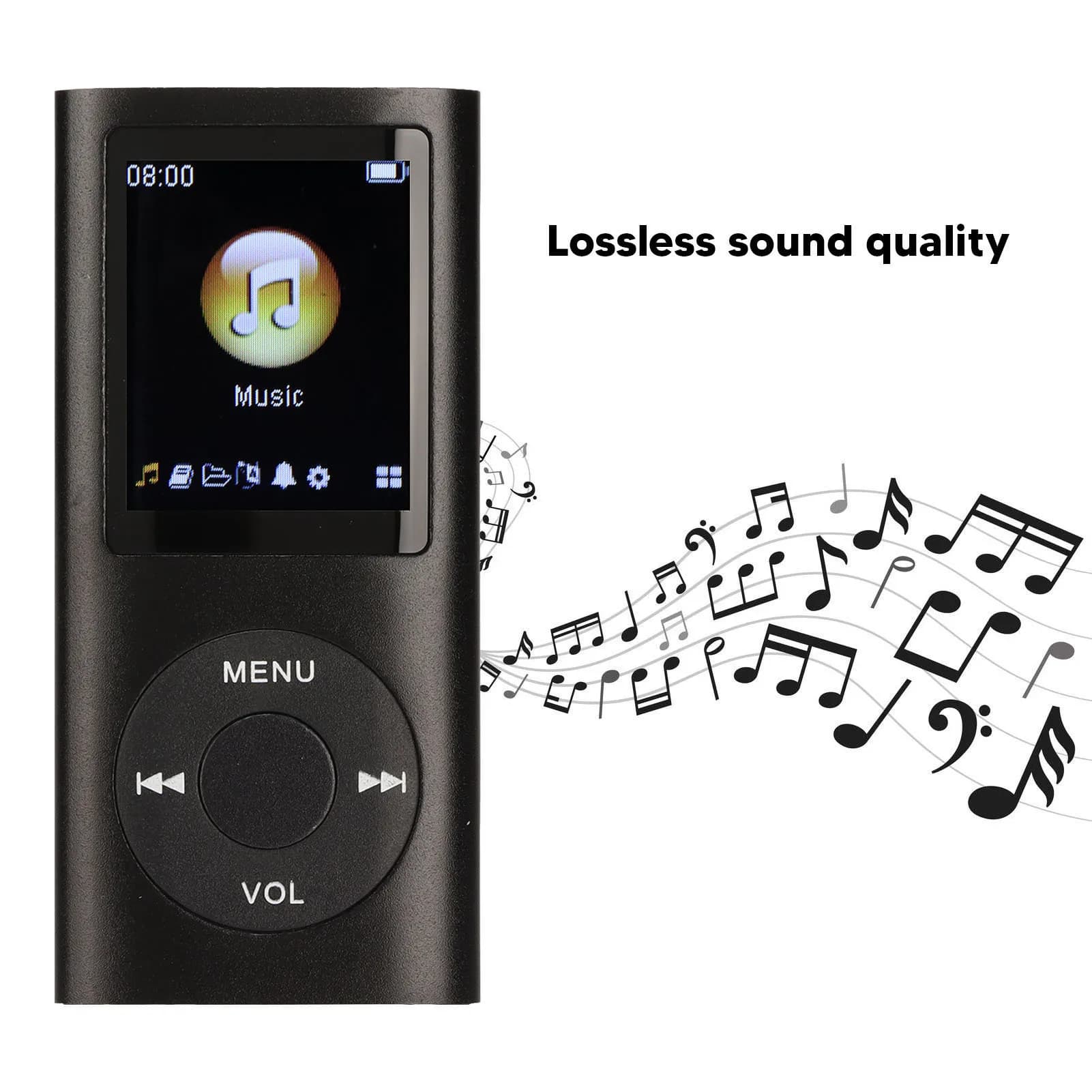 Lecteur MP3 en alliage d'aluminium