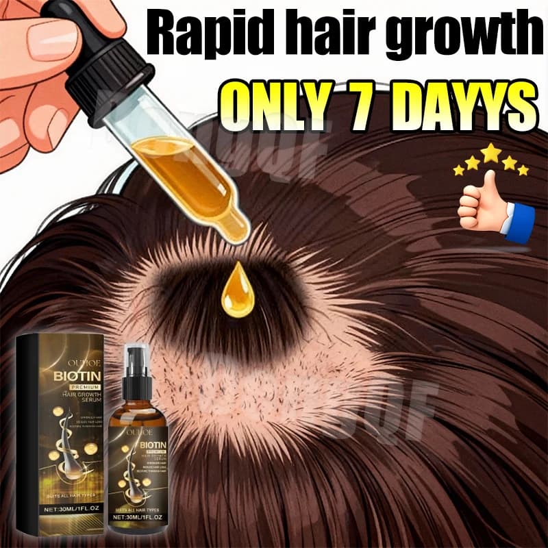 L'essence anti-chute de cheveux favorise la croissance de vos cheveux