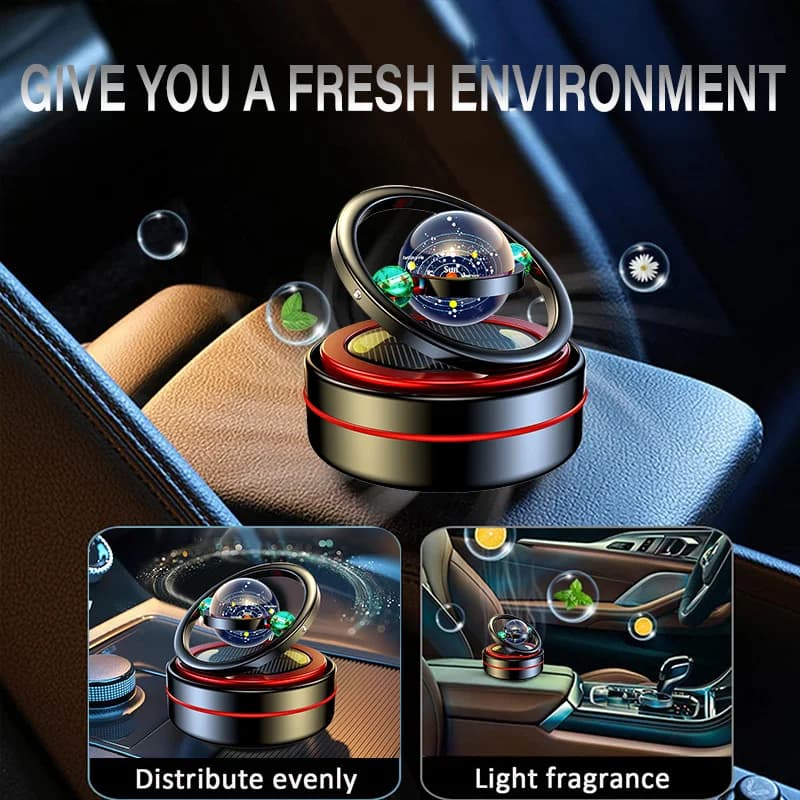 Diffuseur d'Huile Essentielle Solaire pour Voiture, Suspension à Distance, Galaxie, sexuellement, Décoration d'Aromathérapie