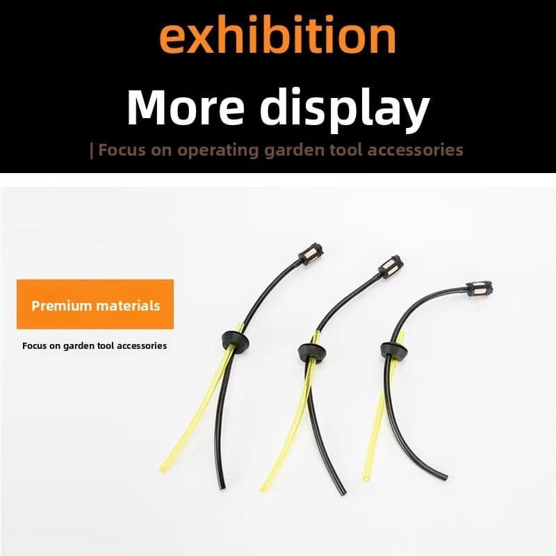 Raccords de tuyaux de filtre à huile à deux temps et quatre temps pour tondeuse, réservoir de carburant, ensemble de tuyaux d'huile, sac à dos, taille-haie