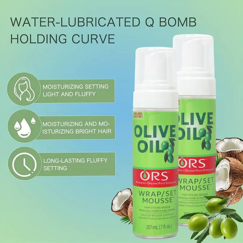 Mousse coiffante pour cheveux bouclés 207ML