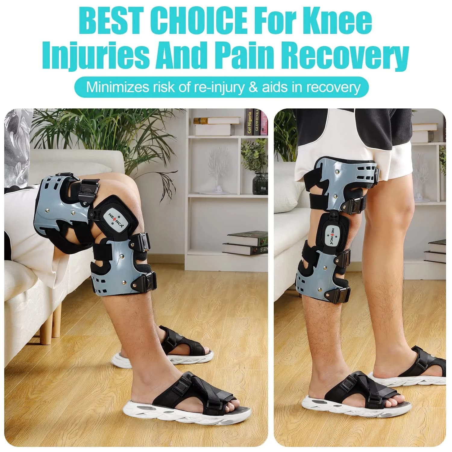 NEENCA OA Unloader genouillère soutien pour la douleur de l'arthrite arthrose défaut de Cartilage réparation nécrose avasculaire