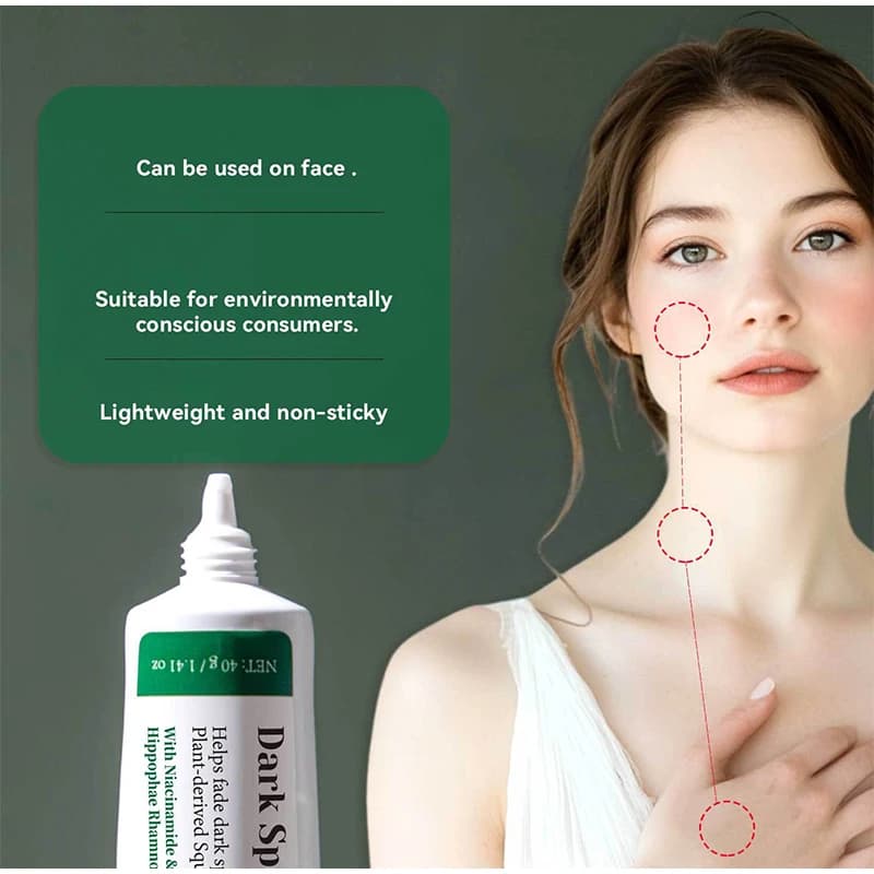 Sérum correcteur de taches foncées, dissolvant de terne, d'acné et de mélanine, Niacinamide, soin hydratant pour la peau du visage et éclaircissant
