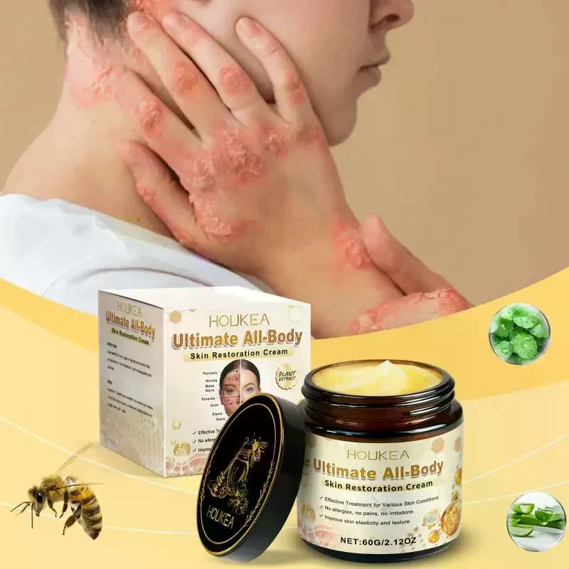 Crème de soin pour la peau Houkea qui hydrate