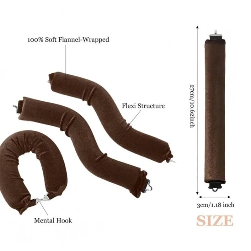 Bandeau pour cheveux sans chaleur
