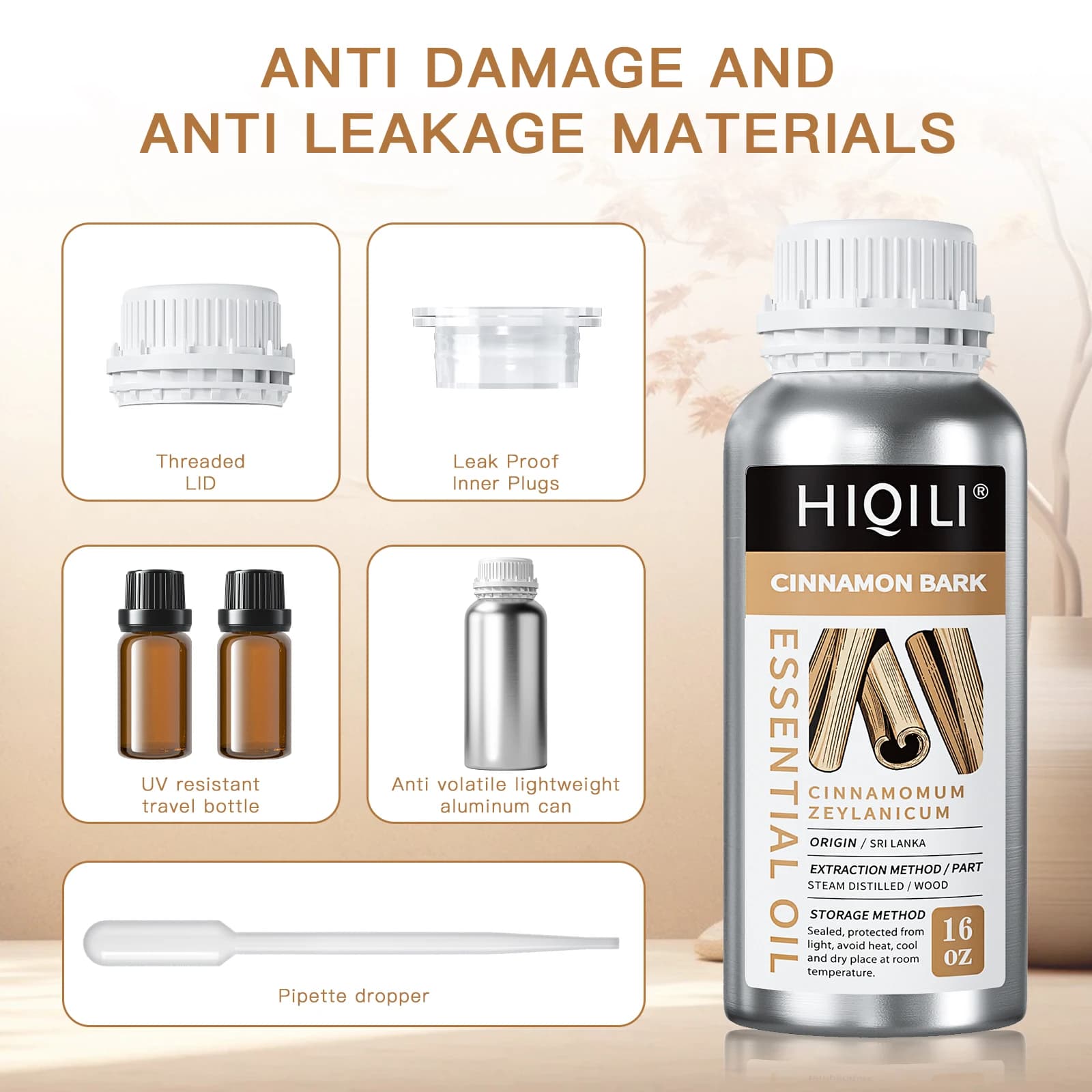 Huile essentielle HIQILI 500 ml