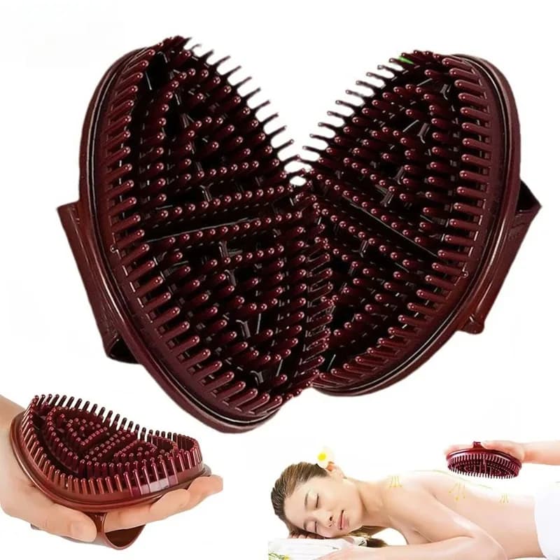 Brosse méridienne universelle en Silicone, outil de Massage des jambes, beauté du corps, cinq éléments, dragage, soins de santé, équipement de grattage