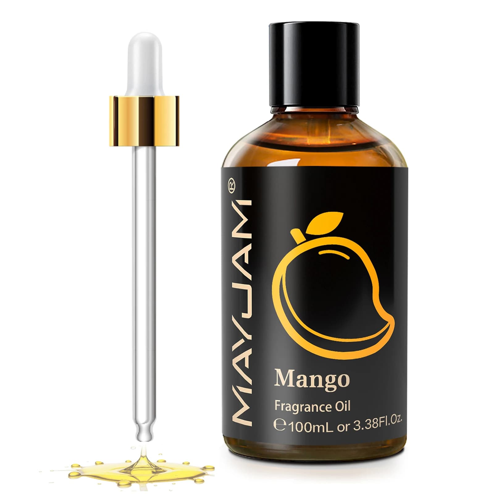 MAYJAM 100ml huile de parfum d'aromathérapie noix de coco fraise myrtille canneberge pêche cerise huile d'arôme de fruits pour diffuseur de roseaux