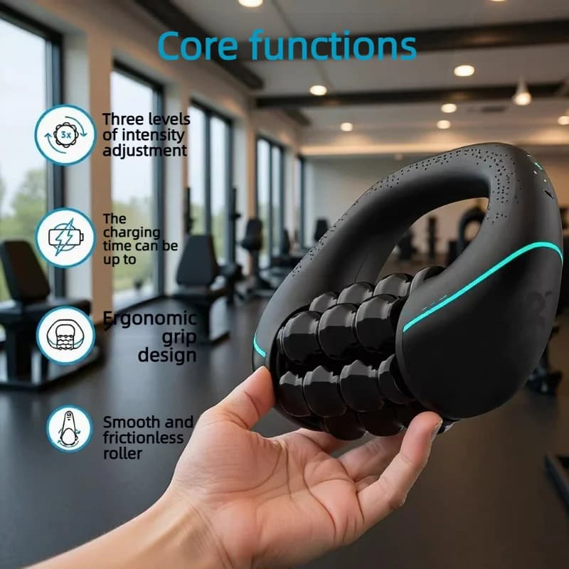 Mini masseur à percussion rotatif pour soulager la fatigue corporelle
