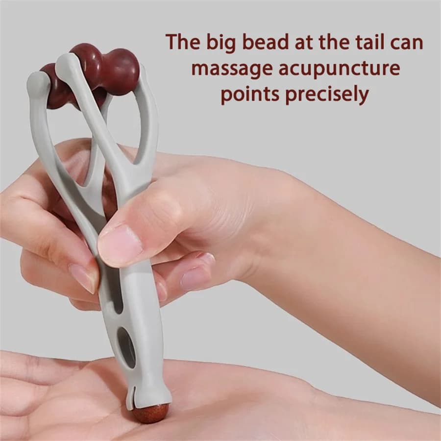 Bian Stone – rouleau de Massage des doigts, conception facile à utiliser, soulage la Fatigue des doigts, favorise la Circulation sanguine, rouleau Portable de Massage des doigts
