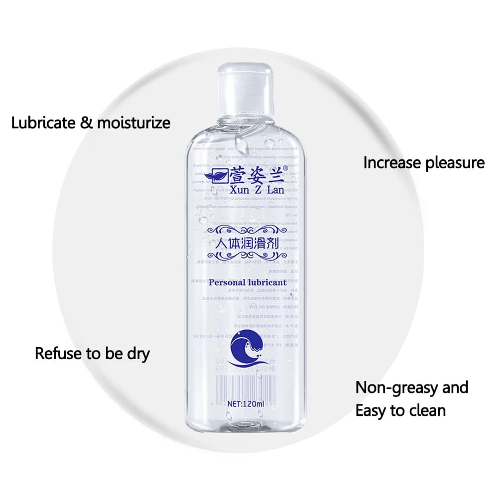 120ml lubrifiant soluble dans l'eau jouets sexuels pour hommes huile lubrifiante pour sexe Anal pur naturel lubrifiant sexuel Oral jouets pour adultes Sexshop féminin