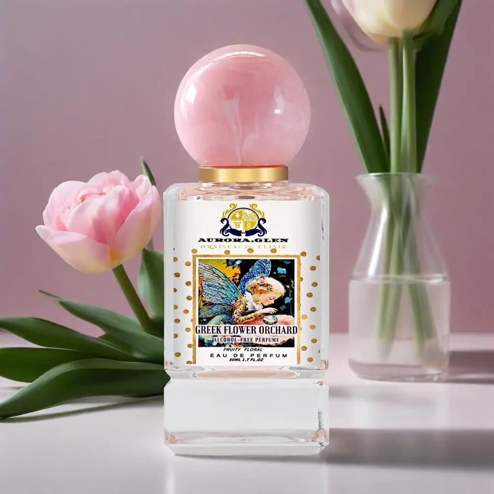 Huile parfumée pure à la rose pour femme