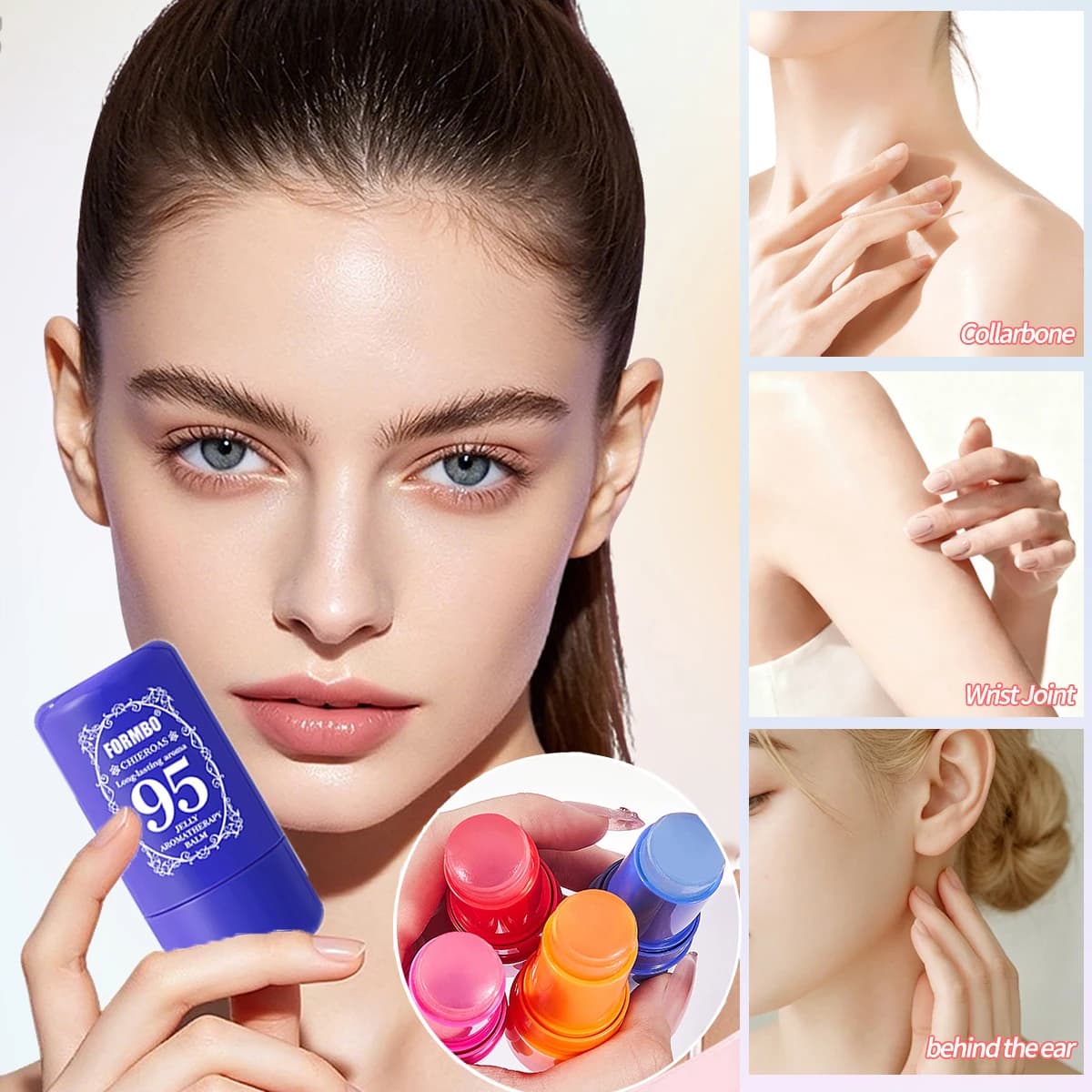 Crème aromathérapeutique Jelly, parfum longue durée, émet un arôme charmant, augmente le charme, convient à un usage quotidien et professionnel