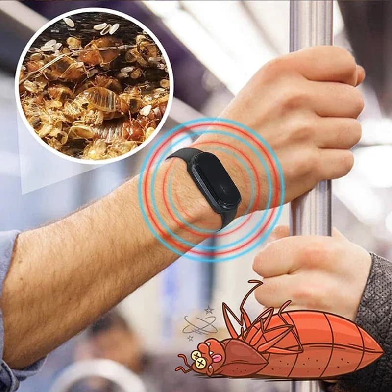 Bracelet anti-moustiques unisexe