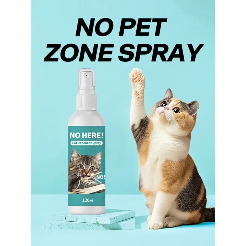Spray répulsif pour chat longue durée