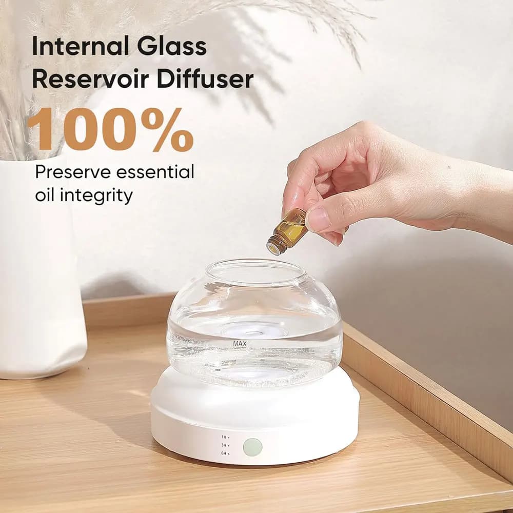 Diffuseur d'arôme ultrasonique en verre électrique