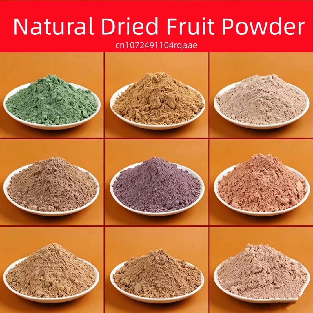 Poudre de plantes naturelles pures de qualité supérieure : Poudre de pois papillon, poudre de roselle, pollen de pin, poudre de feuilles de Ginkgo 500g