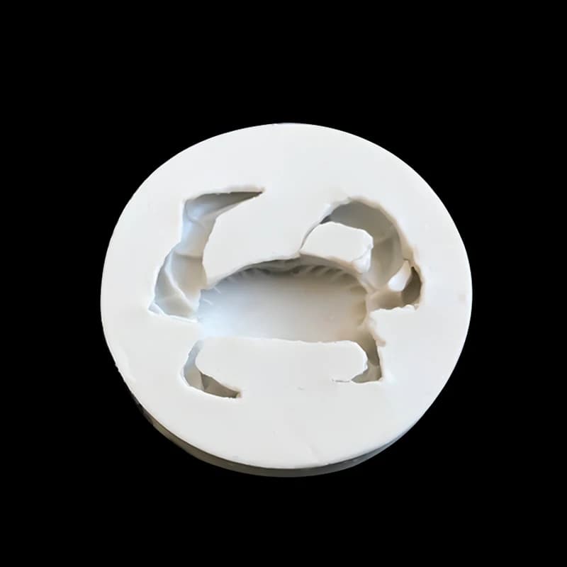 Moule en silicone en forme de crabe