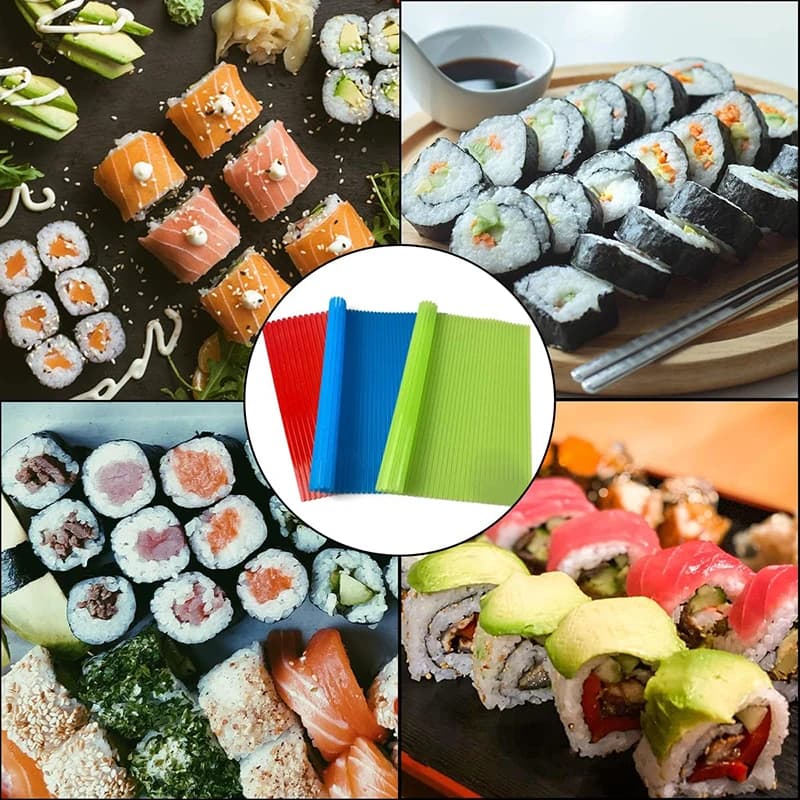 Ensemble de tapis roulant en plastique pour Sushi