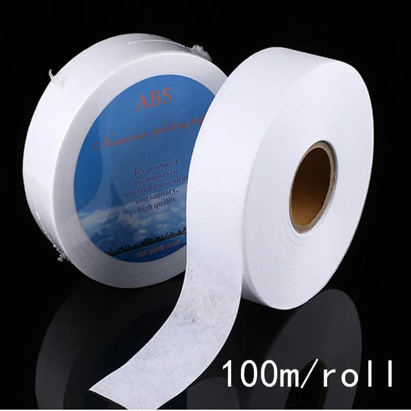 1 rouleau 50m 100m bandes de cire non tissées pour épilation corps tissu cheveux enlever cire rouleaux de papier épilation épilateur Salon de beauté