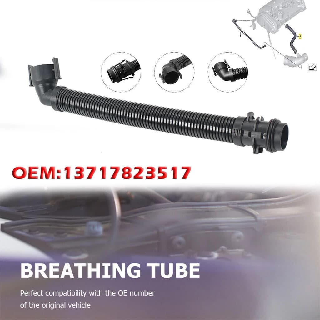 Tuyau de ventilation d'admission d'air pour filtre à air de voiture, pour BMW F20 F21 F22 F23 F30 F31 F34 OEM13717823517, accessoires automobiles