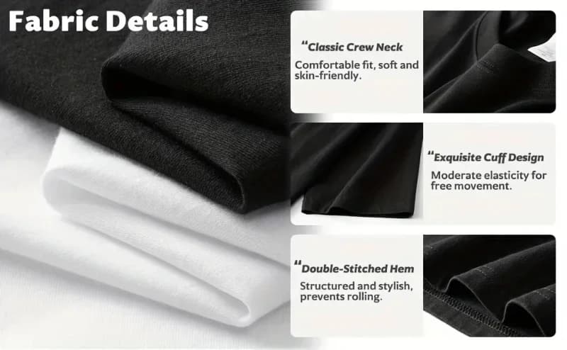 T-shirt imprimé rétro pour femme - Haut ample style streetwear - Motif ciel étoilé noir et blanc, soleil et lune