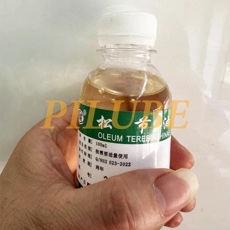 MINLIAN OLEUM TEREBINTHINAE Huile de térébenthine pour l'élimination des peintures, des résidus de la peau et des surfaces Produit original