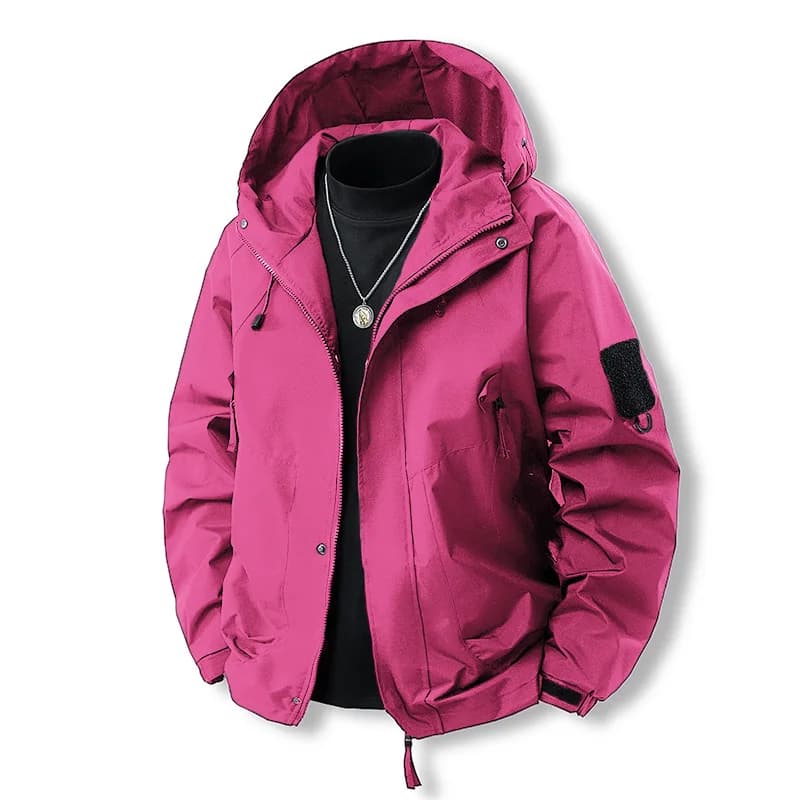 Veste décontractée à capuche pour hommes