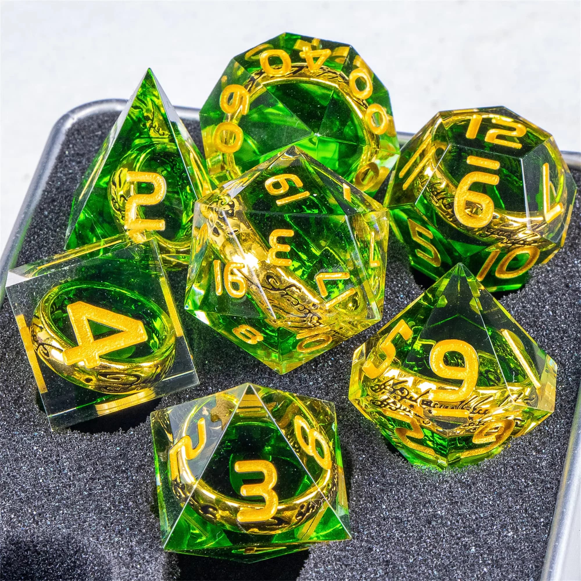 Dés de jeu Magic Lord Rings DND