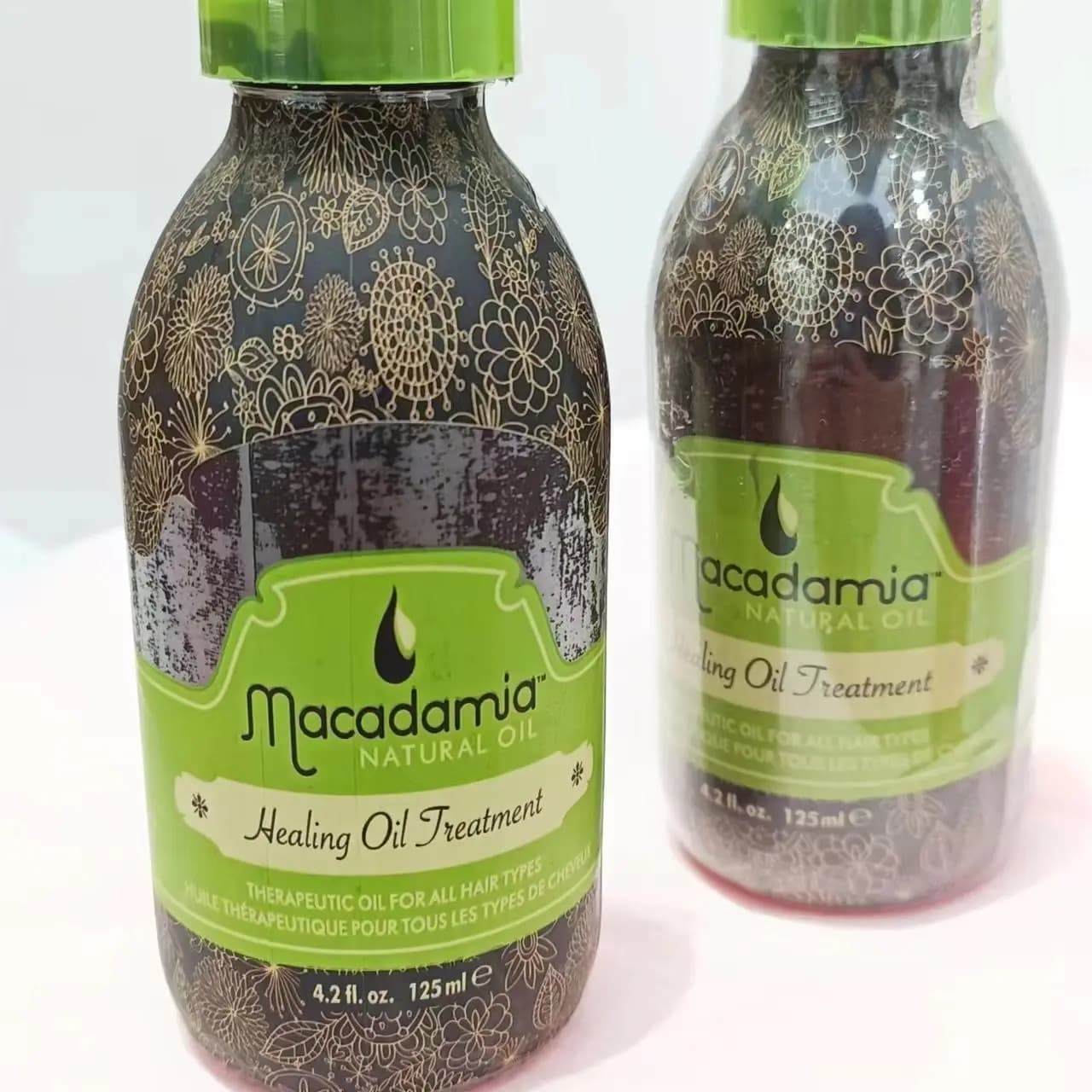 Huile de Guérison Macadamia pour Cheveux Lisses, 125ml
