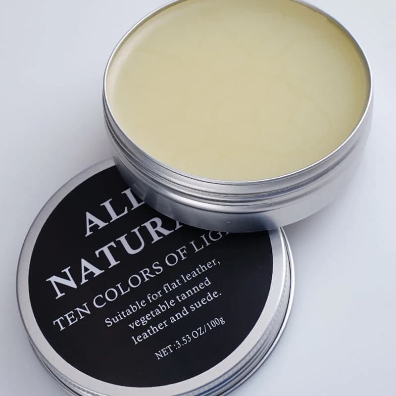 Crème à l'huile de vison 30ml/100ml, pour chaussures en cuir, sacs, crème de soin du cuir, crème d'entretien du cuir, accessoires d'artisanat du cuir