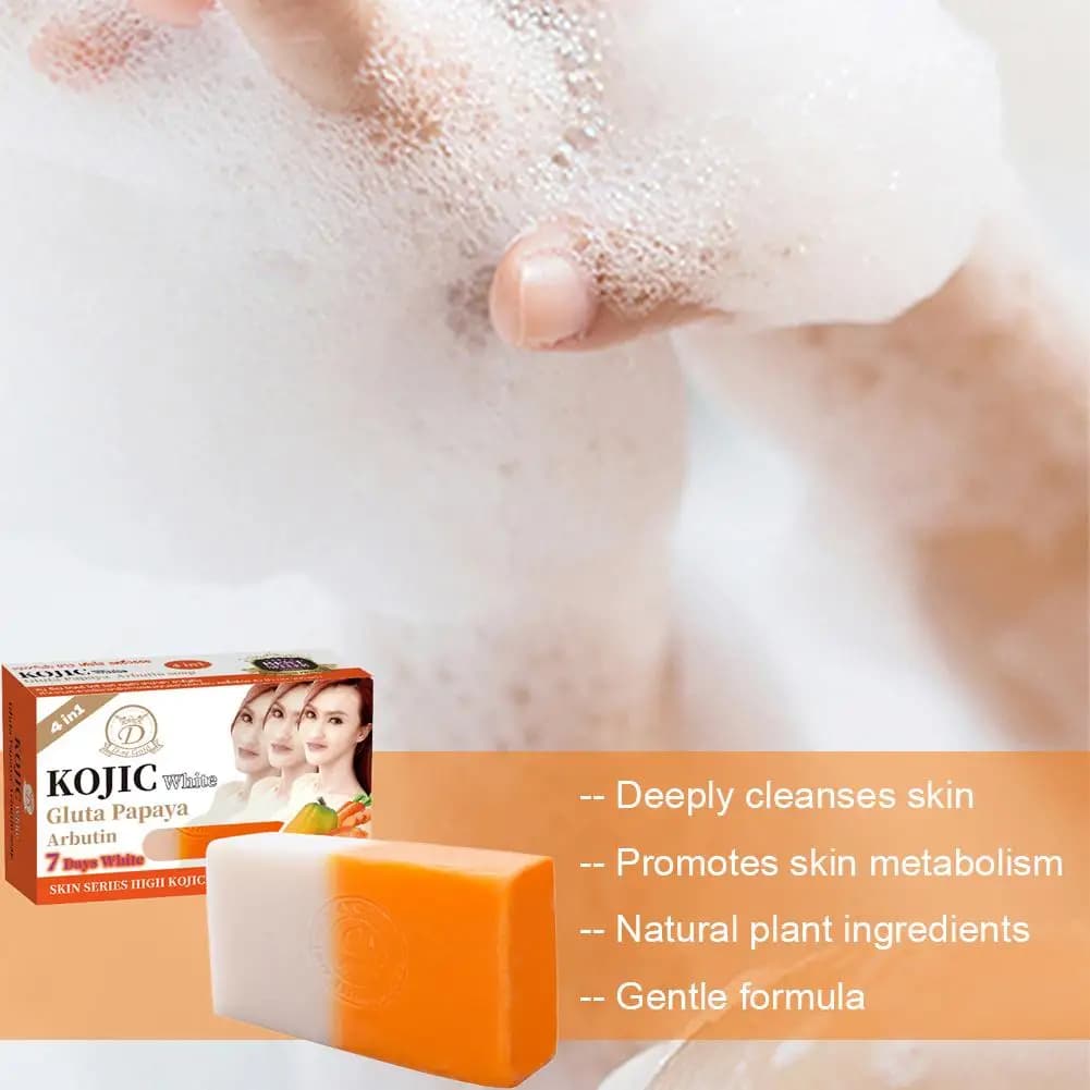 Savon à l'huile essentielle de papaye et d'acide kojique 160g