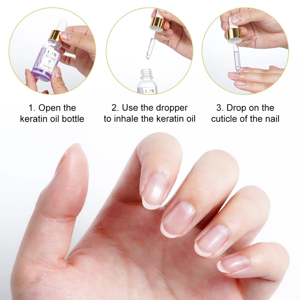 Huile pour cuticules EJW – Nourrit et protège les ongles