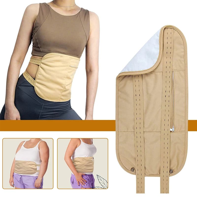 Pack d'Huile de Ricin, Compression d'Huile de Ricin Ronde, Aide à l'Auto-Conditionnement, Fournitures d'Amélioration des Mouvements de l'Intérieur, Digestion