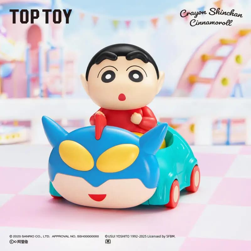 TOPTOY Cinnamoroll Crayon Shin chan Wonderland Series Blind Box Mystery Box Doll Cute Anime Figure Guess Bag Toys Desktop