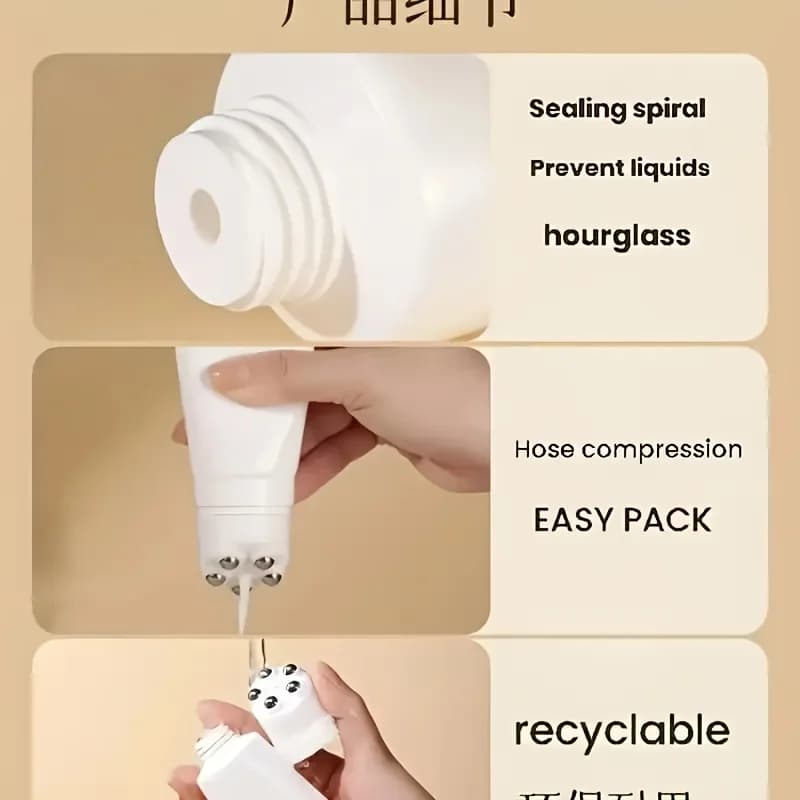 Conteneur de stockage cosmétique vide