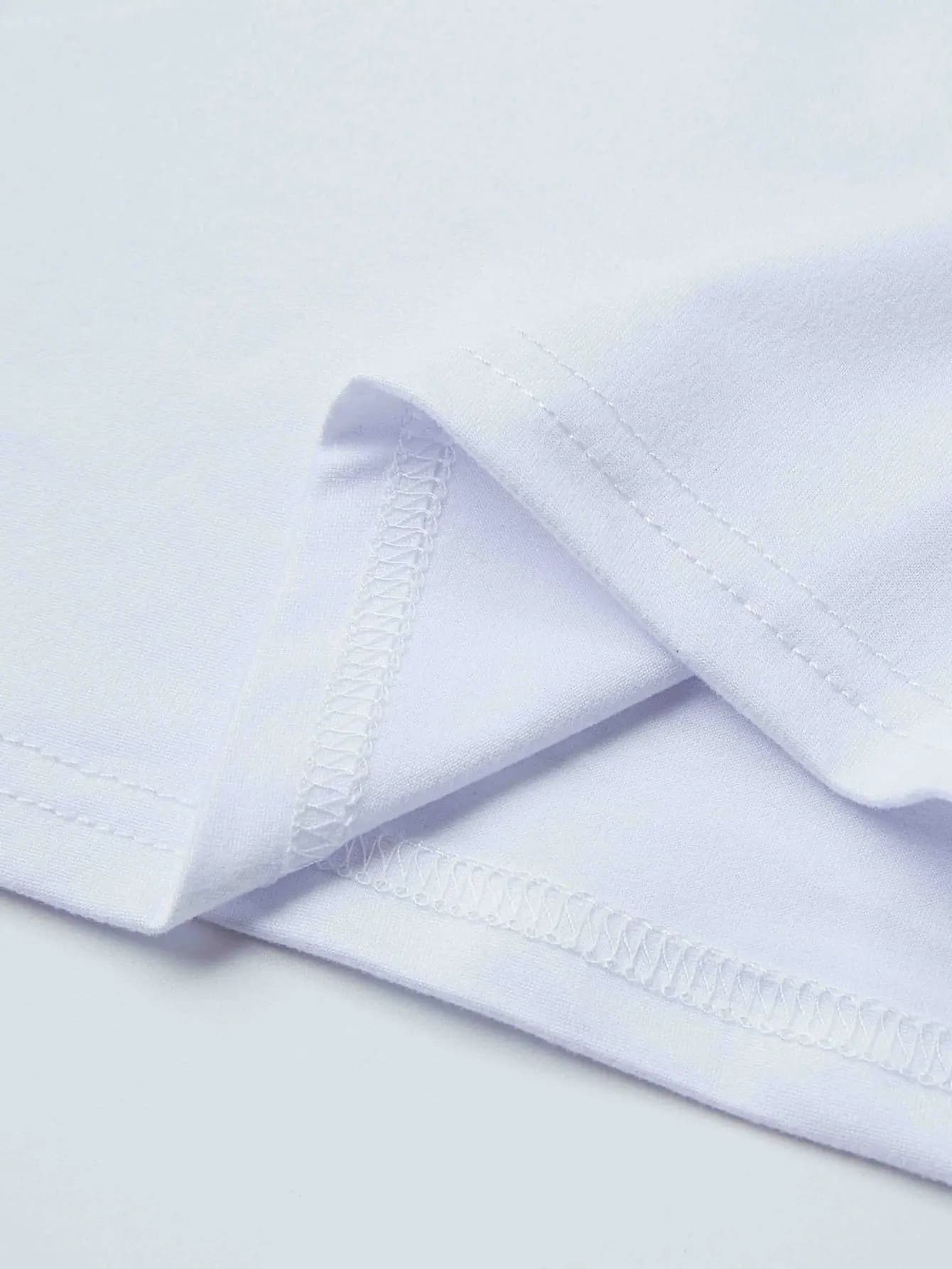 T-Shirt à manches courtes et col ras du cou pour femme