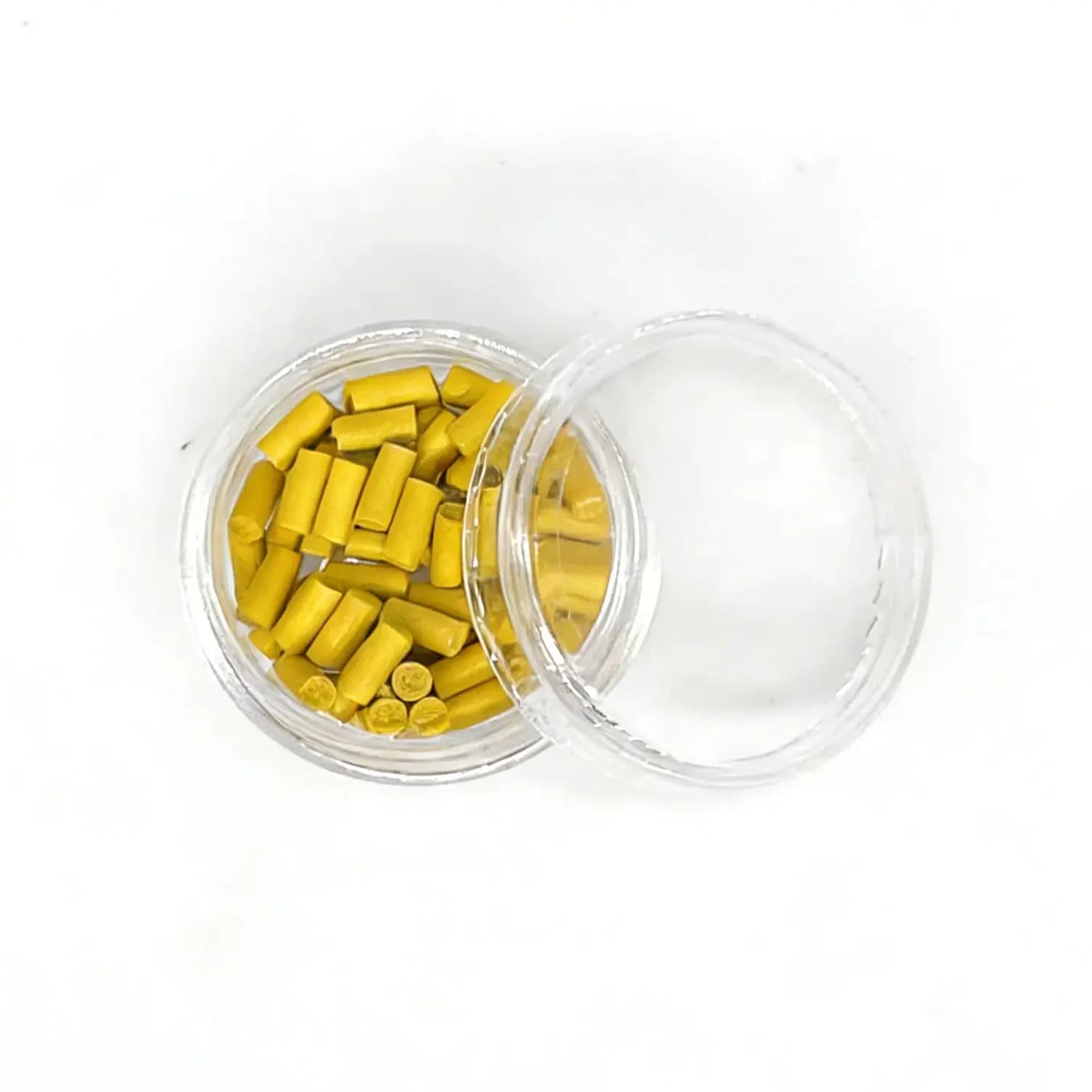 50 pièces/bouteille général 24k or (2.3mm de diamètre de silex) huile essence briquet pierre de silex souple 5A Silicone pierre de silex accessoires