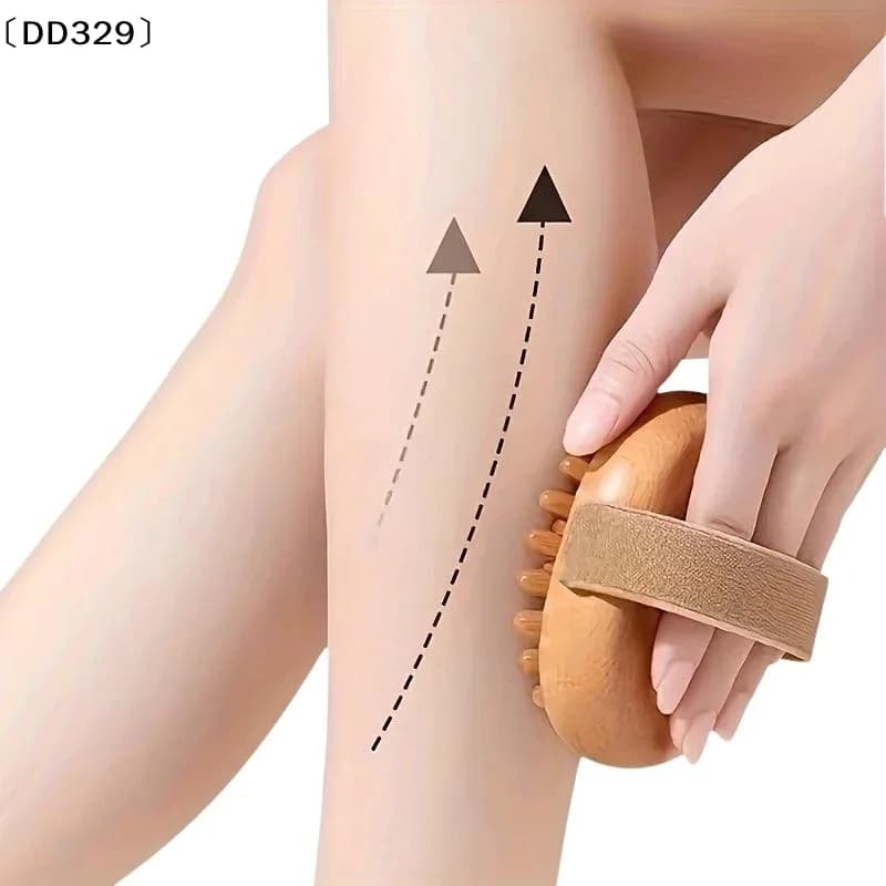 Brosses de massage brunes pour le corps