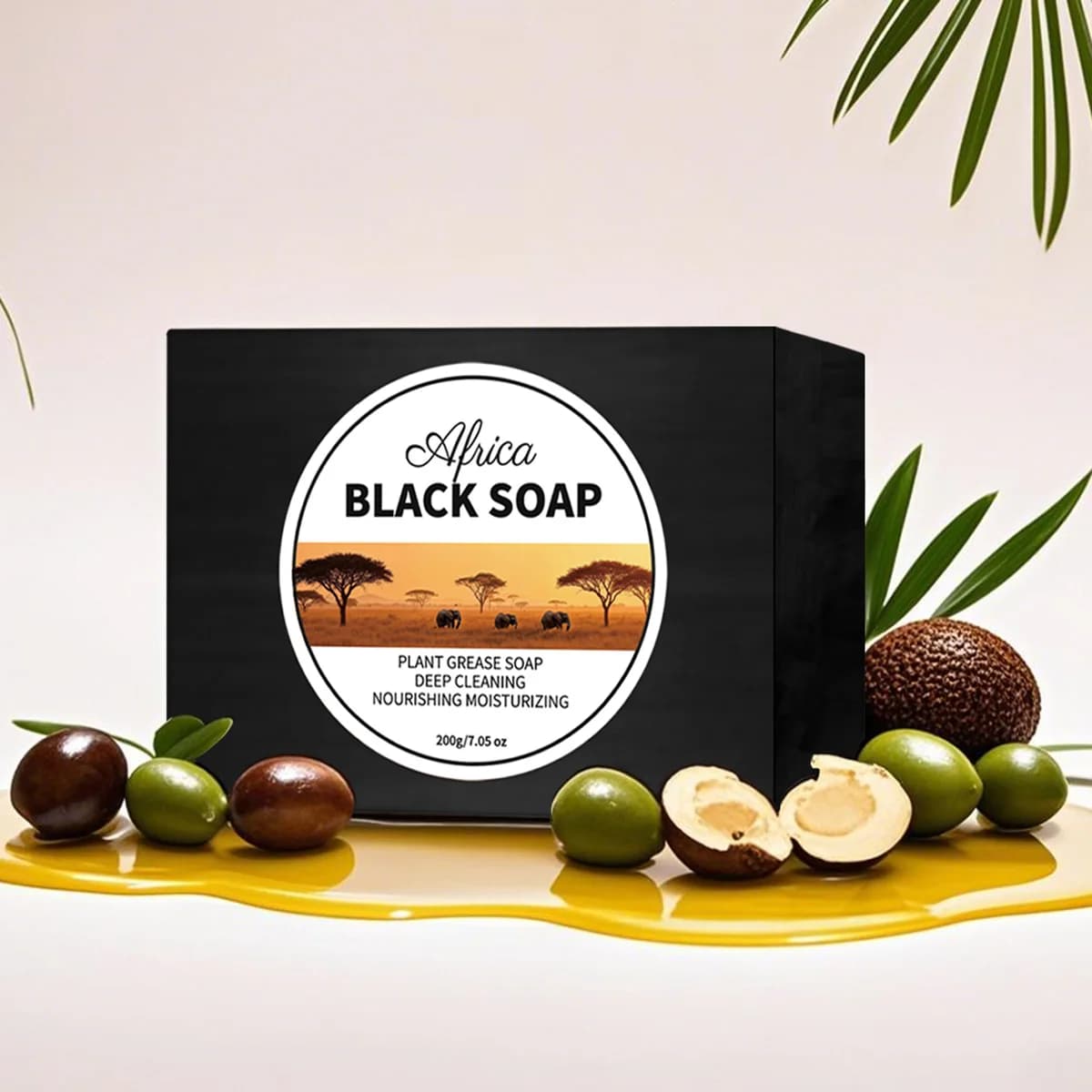 Savon noir africain biologique