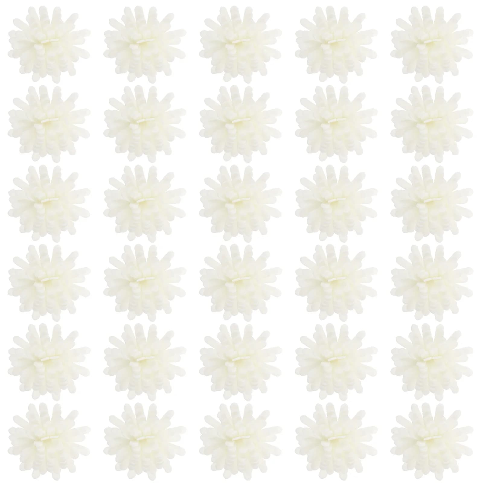 100 pièces Pe fleur diffuseur aromathérapie huile essentielle Mini bureau salle de bain bâtons décor à la maison élégant